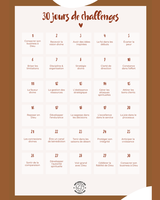 30 Jours - De Percée Prophétique Pour Ton Business